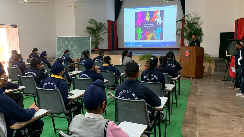 Human Rights Day! at Modern Senior Secondary School, Patiala - image 2
